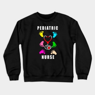 Pediatric Nurse Cute Gift Idea Crewneck Sweatshirt